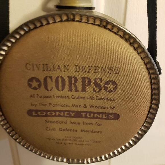 Vintage 1994 "Taz" Tasmanian Devil Canteen - Picture 6 of 8